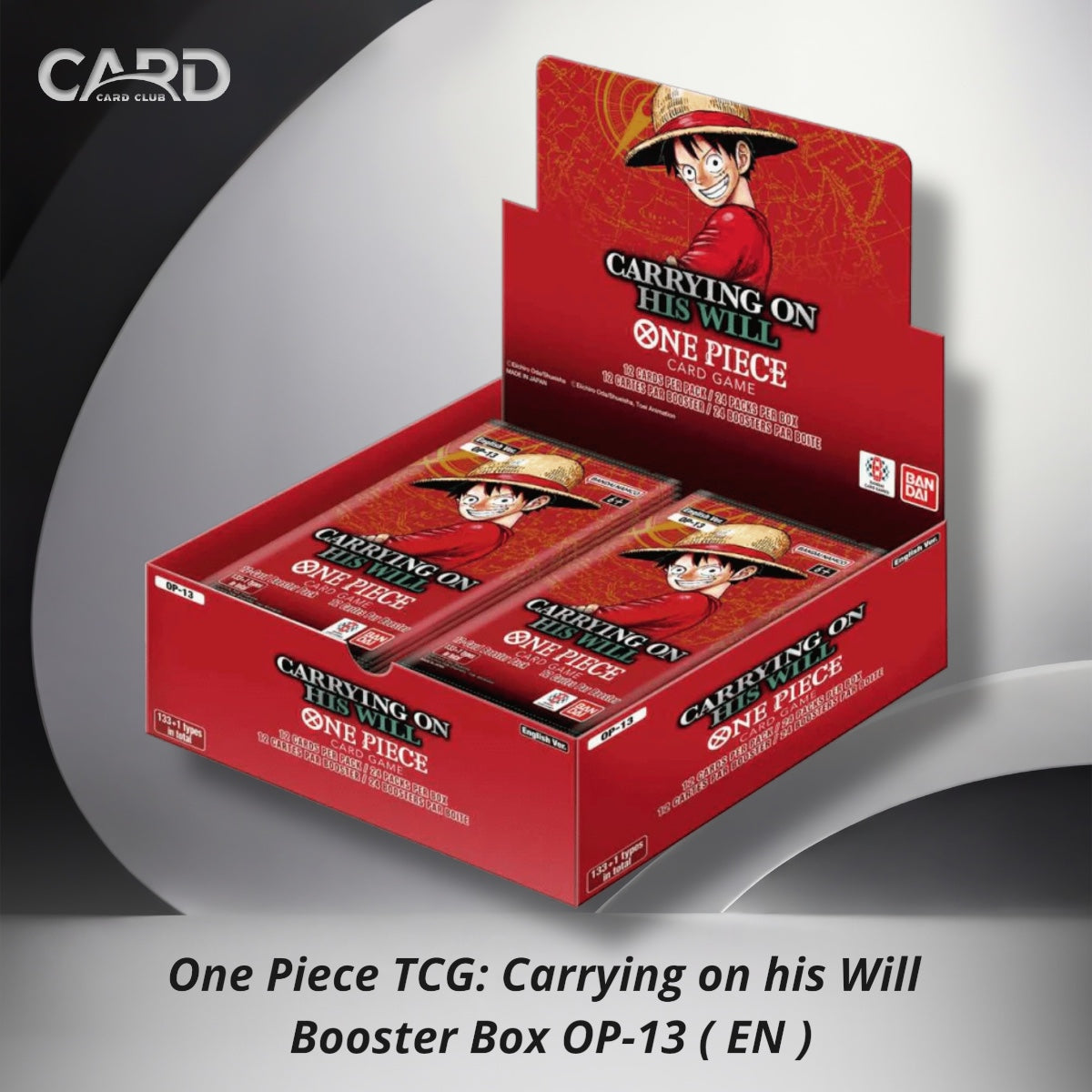 One Piece TCG: Carrying on his will Booster Box OP-13 (EN)
