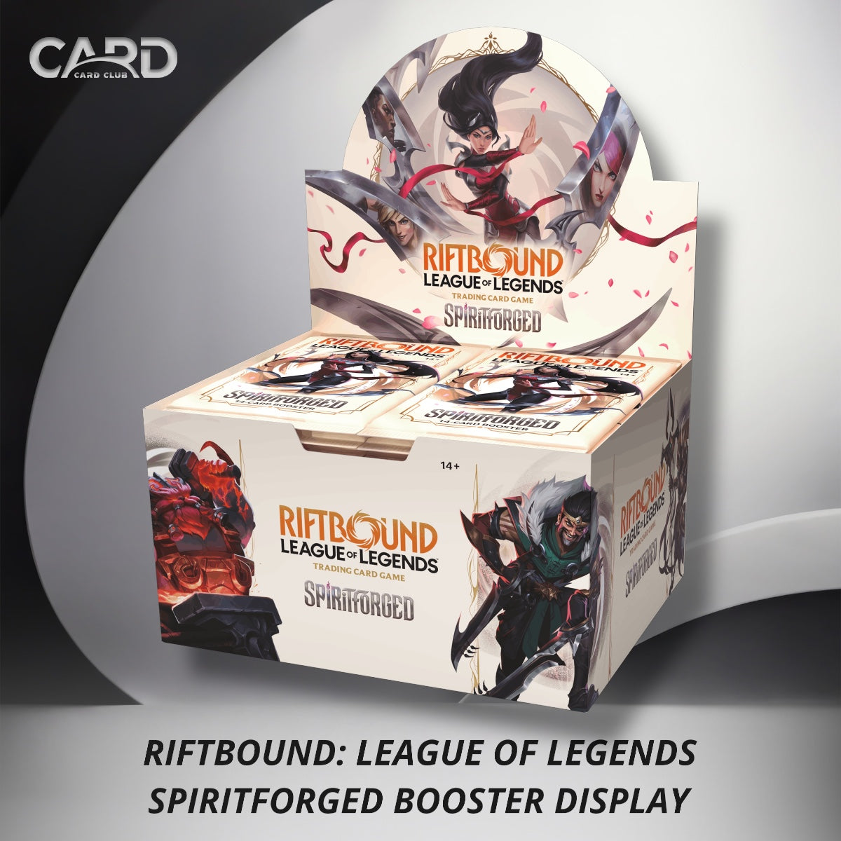 RIFTBOUND: LEAGUE OF LEGENDS TCG SPIRITFORGED BOOSTER DISPLAY