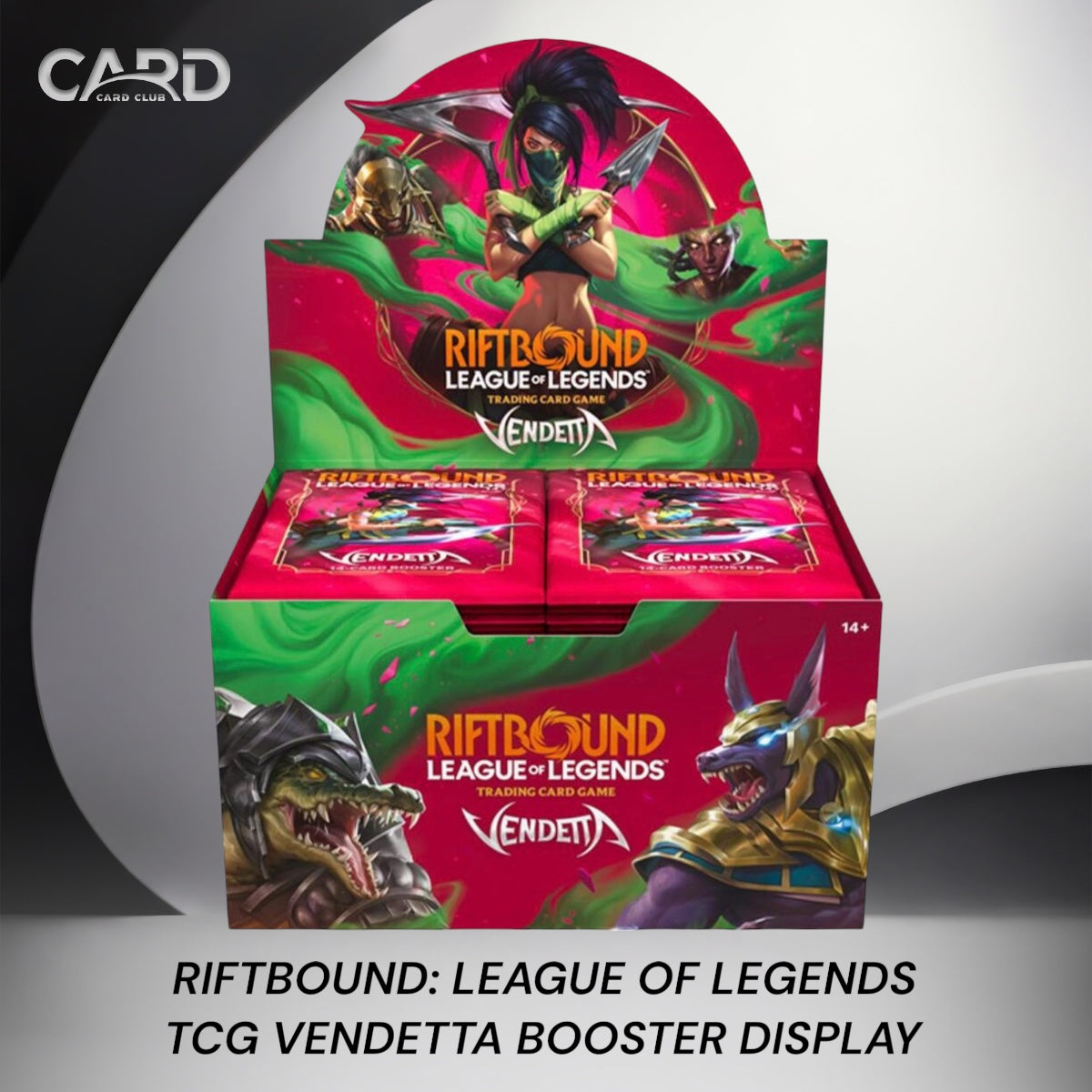 RIFTBOUND: LEAGUE OF LEGENDS TCG VENDETTA BOOSTER DISPLAY