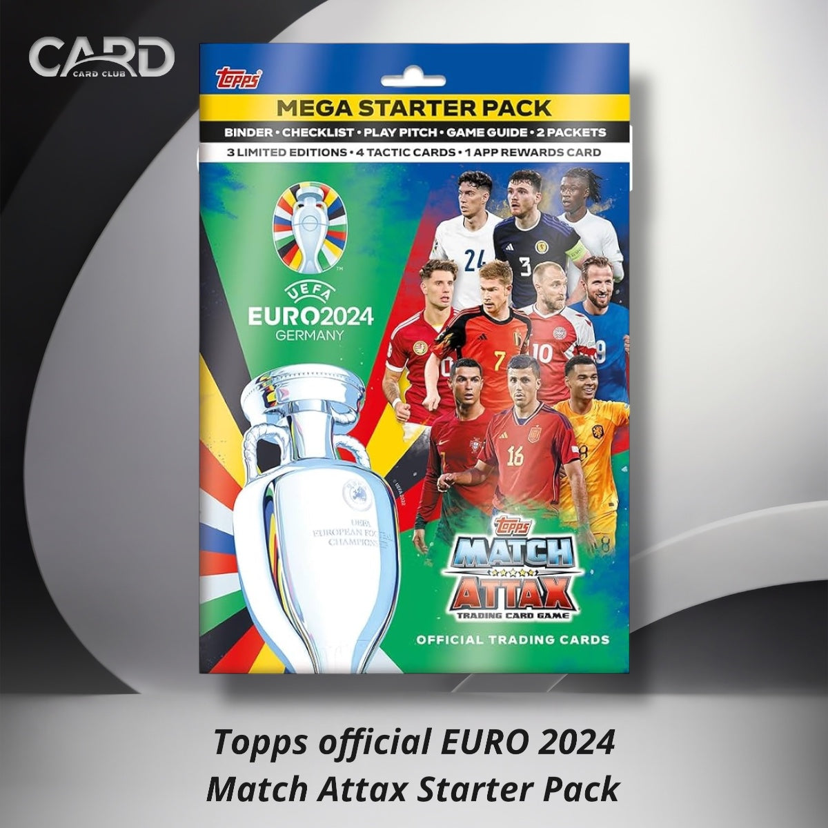 Topps official EURO 2024 Match Attax Starter Pack