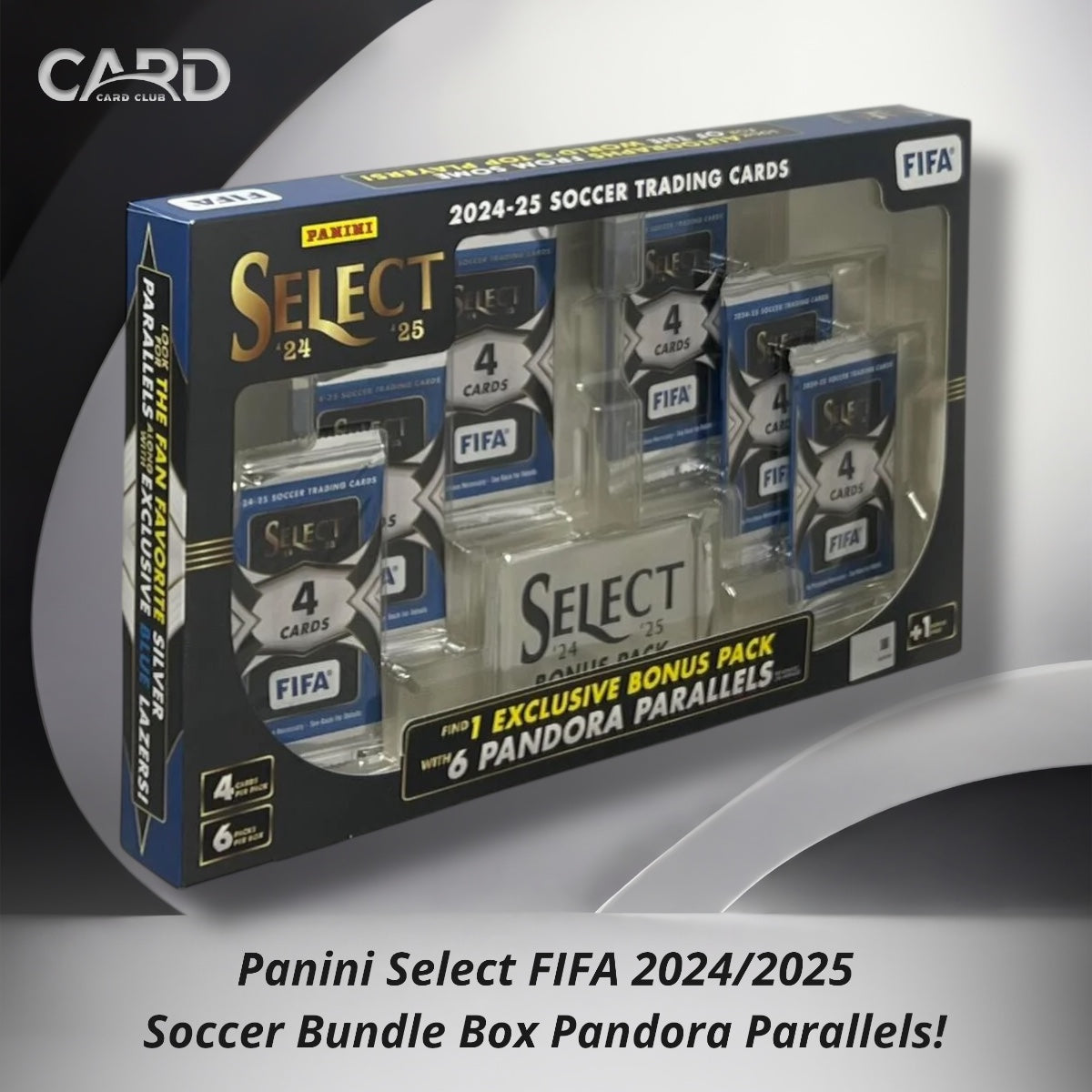 Panini Select FIFA 2024/2025 Soccer Bundle Box Pandora Parallels!