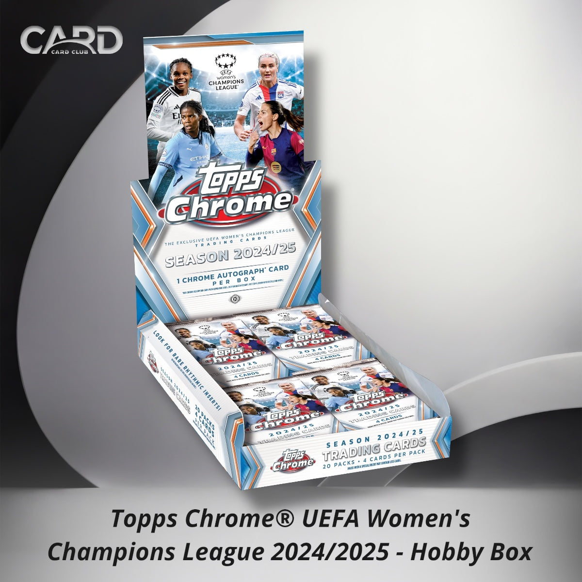 Topps Chrome® UEFA Women's Champions League 2024/2025 - Hobby Box