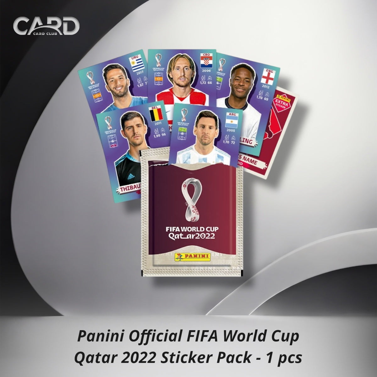 Panini Official FIFA World Cup Qatar 2022 Sticker Pack - 1 pcs