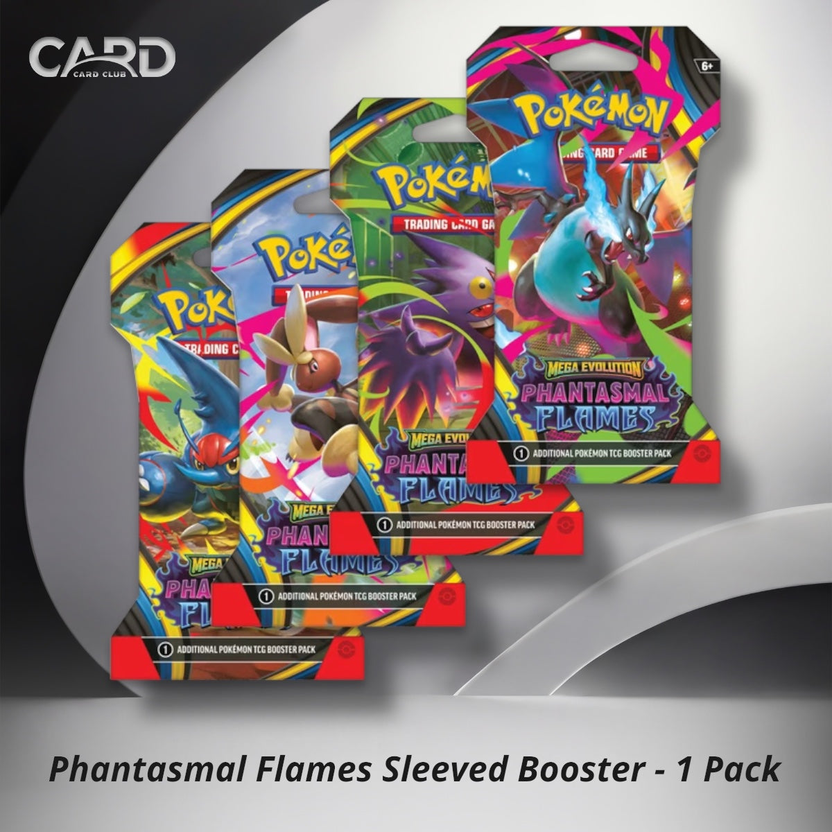 Phantasmal Flames Sleeved Booster - 1 Pack