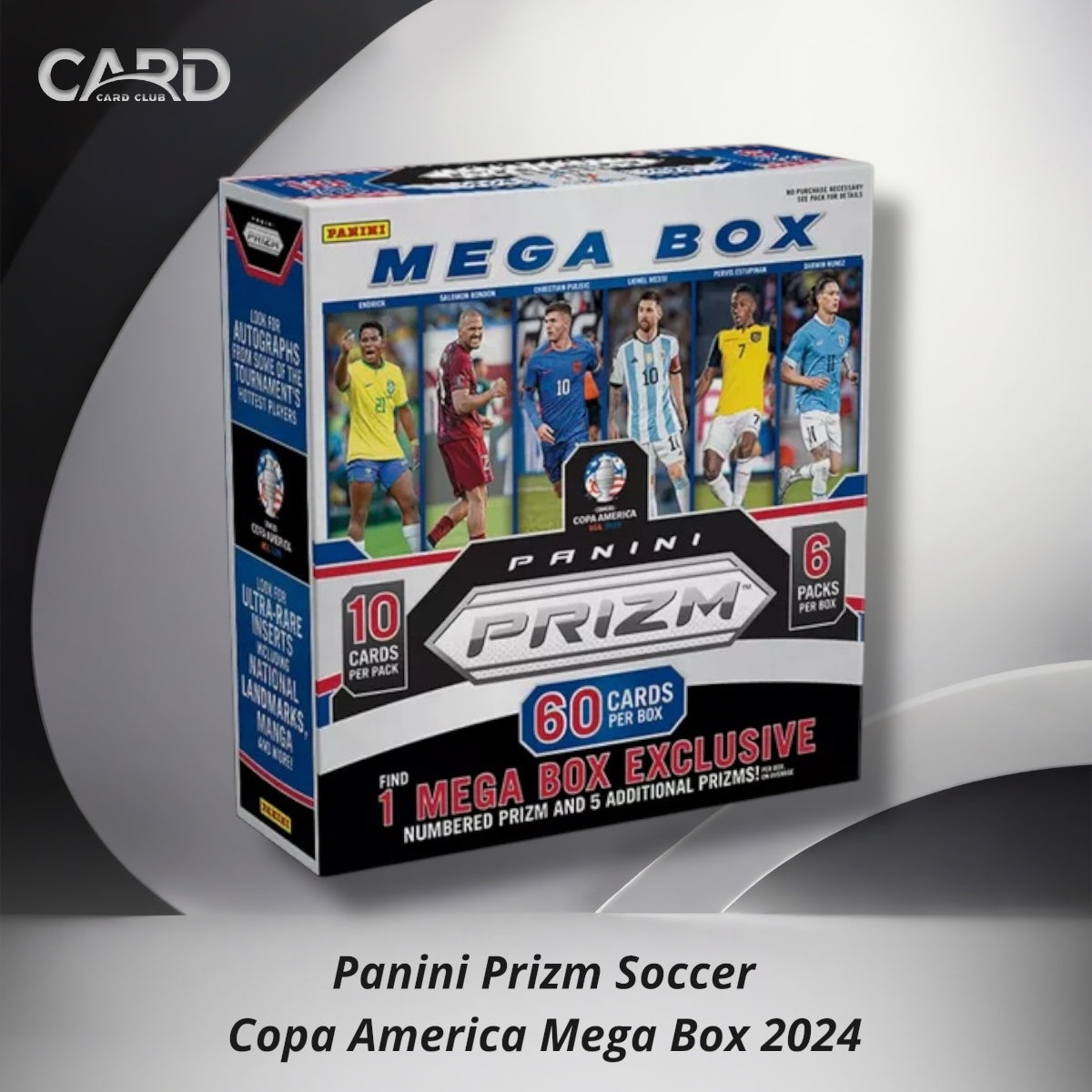 PANINI PRIZM COPA AMERICA 2024 MEGA BOX