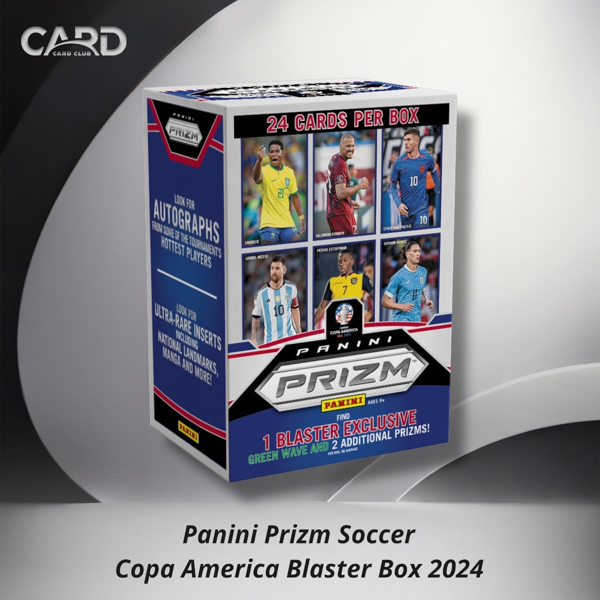 Panini Prizm Copa America Soccer 6-Pack Blaster Box 2023/2024