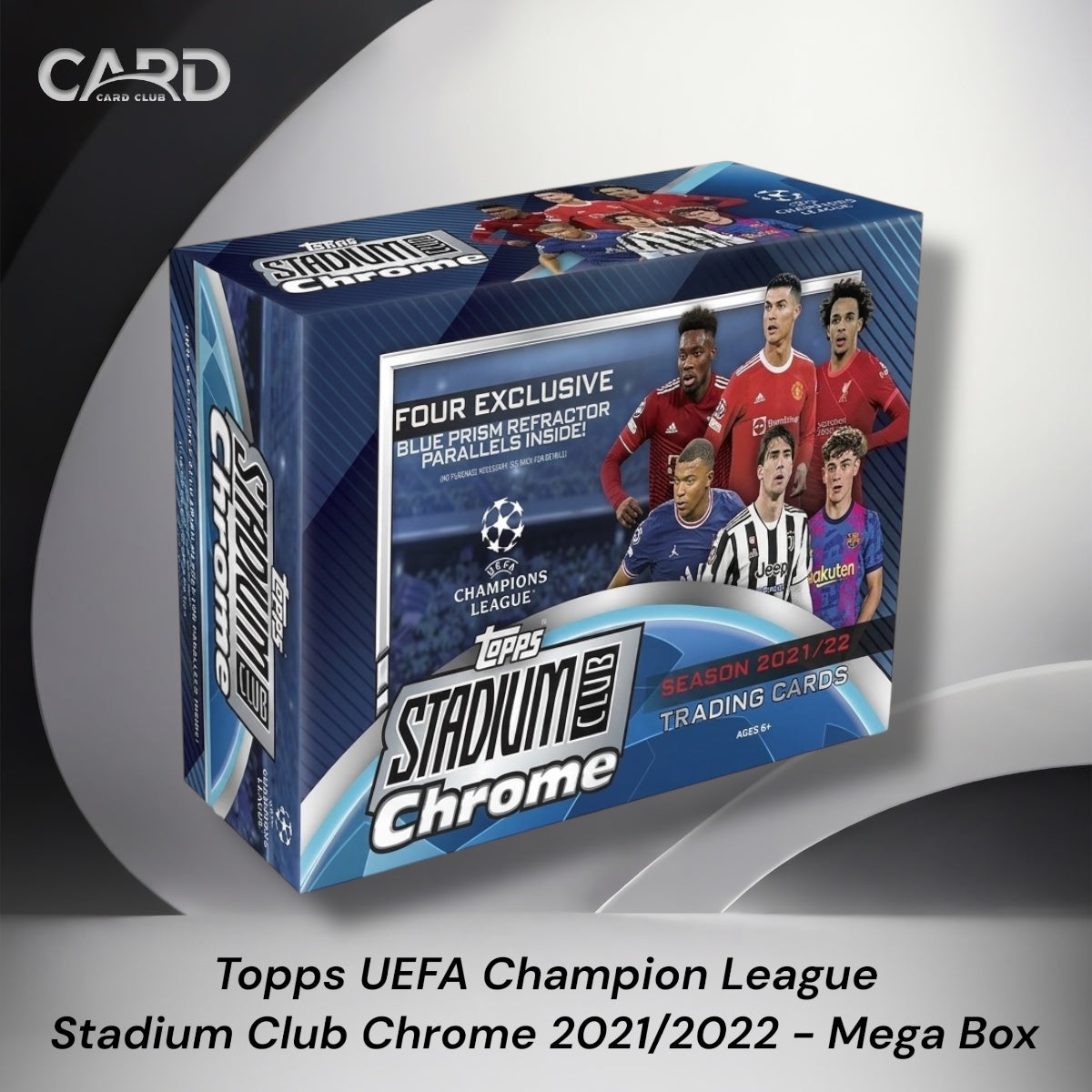 Topps UEFA Champion League Stadium Club Chrome 2021/2022 - Mega Box