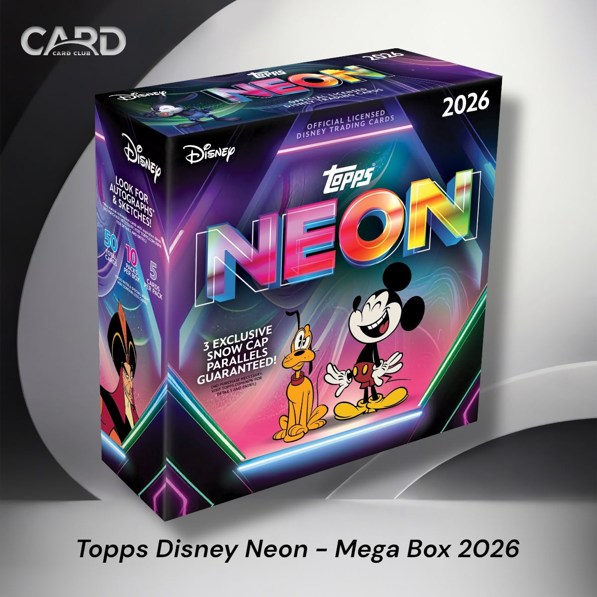 Topps Disney Neon - Mega Box 2026
