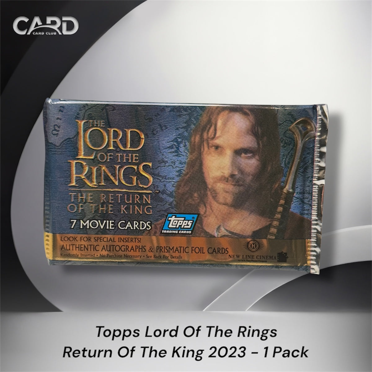 Topps Lord Of The Rings
Return Of The King 2023 - 1 Pack ( Aragon )