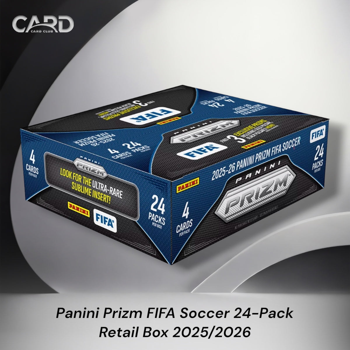 2025/26 Panini Prizm FIFA Soccer 24-Pack Retail Box