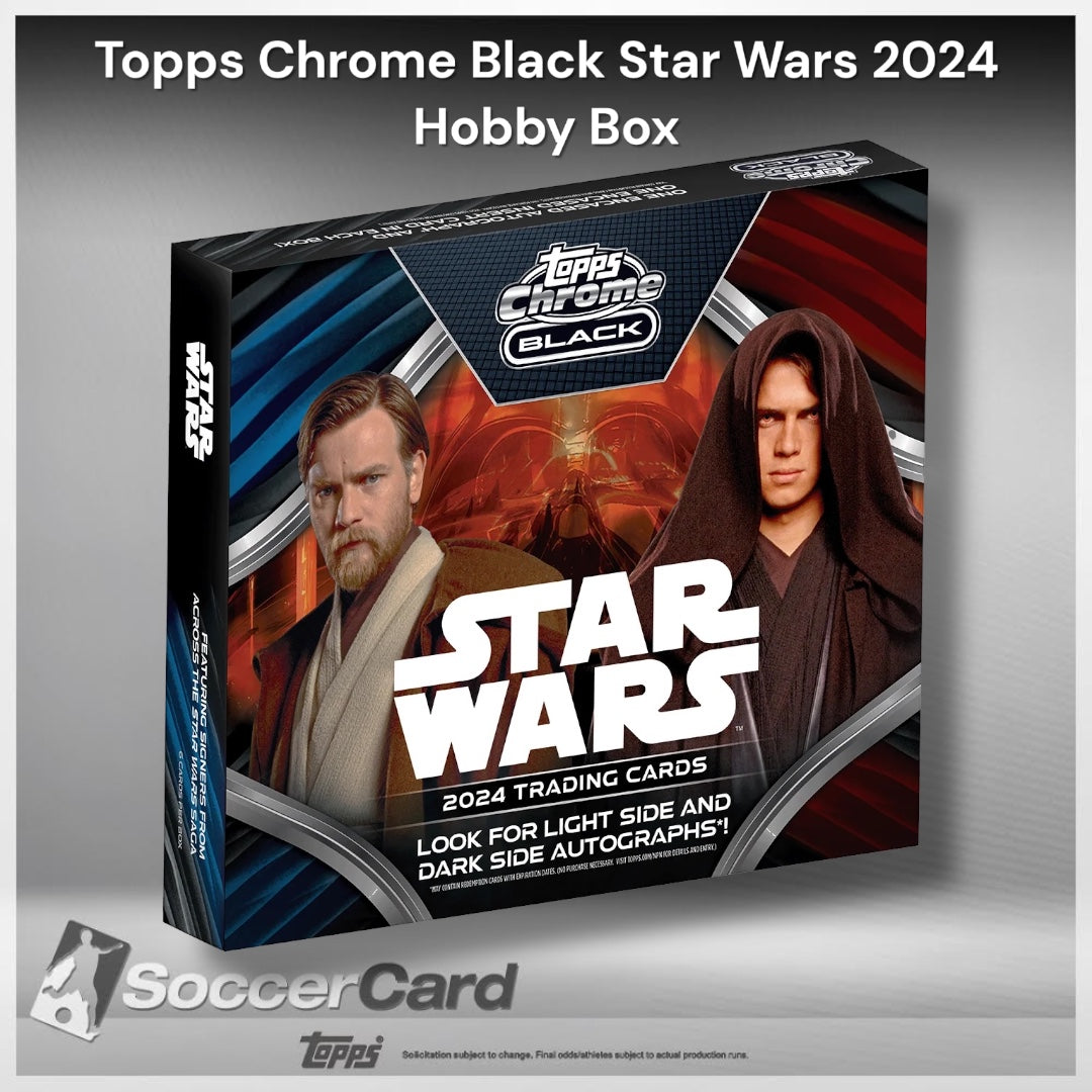 Topps Chrome Black Star Wars 2024 - Hobby Box