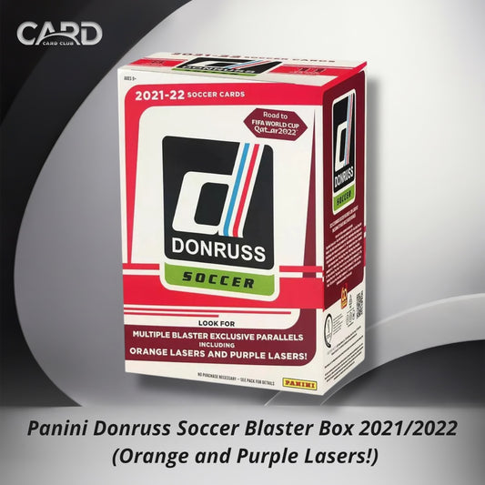 Panini Donruss Soccer Blaster Box 2021/2022 (Orange and Purple Lasers!)