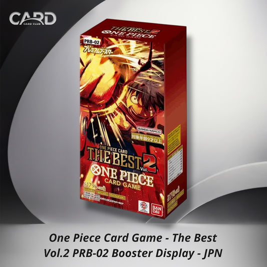 One Piece Card Game - The Best Vol.2 PRB-02 Booster Display - JPN