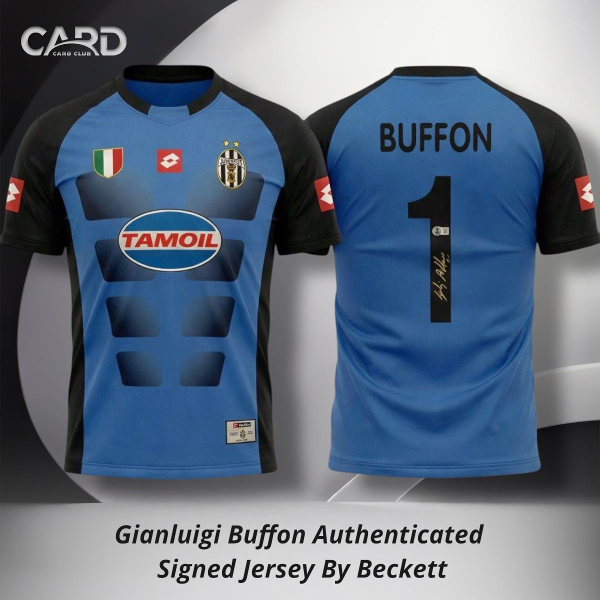 Gianluigi Buffon Authenticated Signed Jersey By Beckett