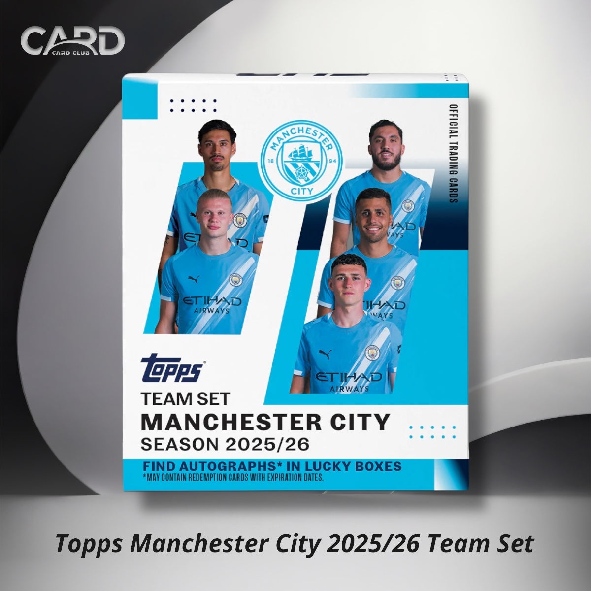 Topps Manchester City 2025/26 Team Set