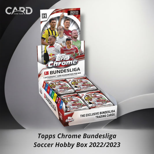 صندوق هواية كرة القدم Topps Chrome Bundesliga 2022/2023 