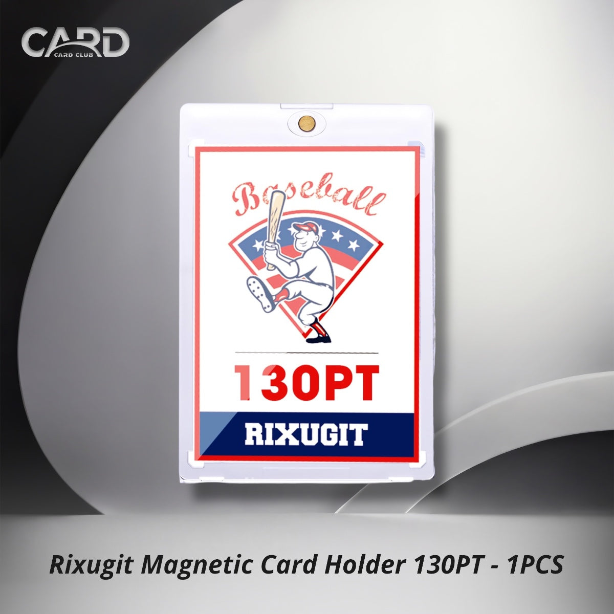 Rixugit Magnetic Card Holder 130pt - 1PCS