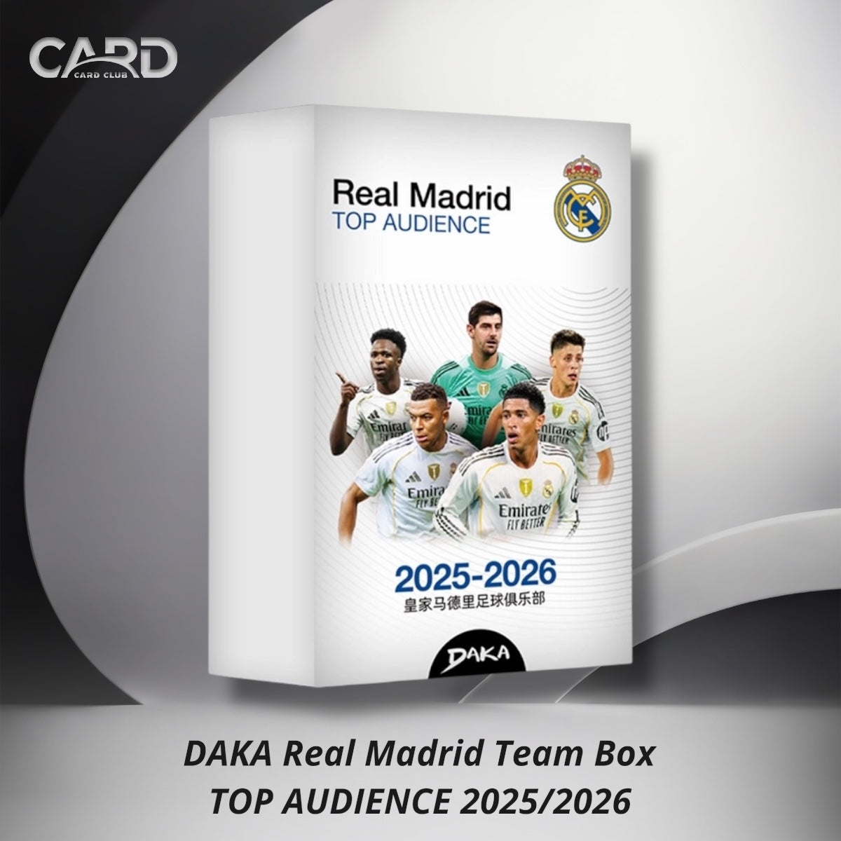 DAKA Real Madrid Team Box 
TOP AUDIENCE 2025/2026