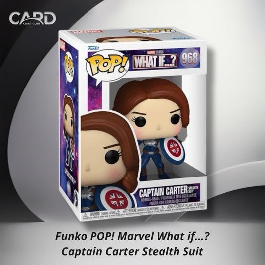 Funko POP! Marvel What if…? 
Captain Carter Stealth Suit