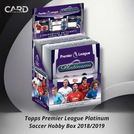 Topps Premier League Platinum Soccer Hobby Box 2018/2019