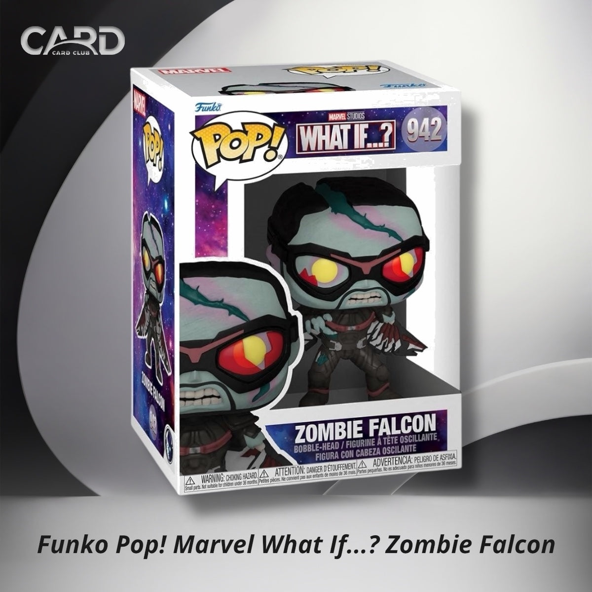Funko Pop! Marvel What If...? Zombie Falcon