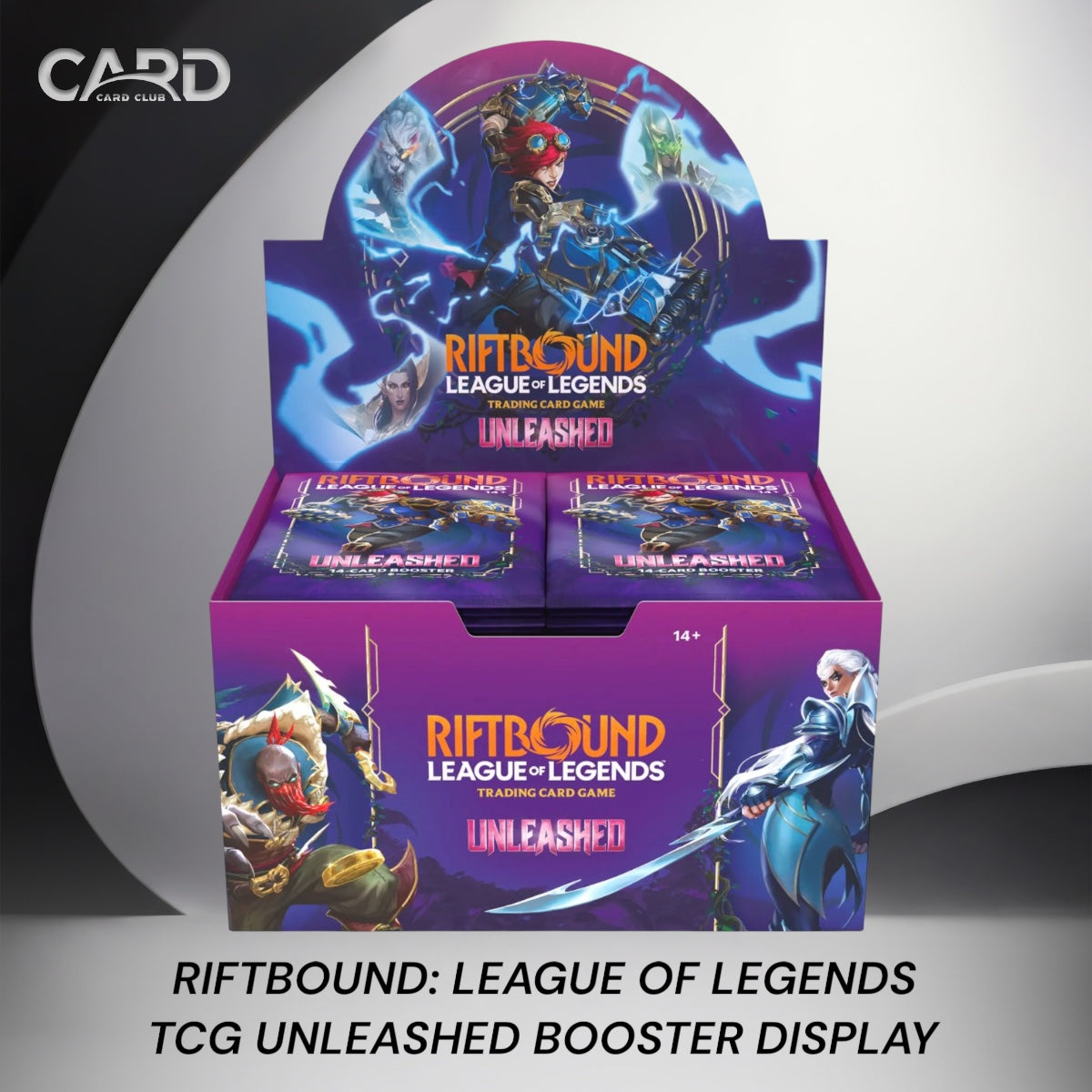 RIFTBOUND: LEAGUE OF LEGENDS TCG UNLEASHED BOOSTER DISPLAY
