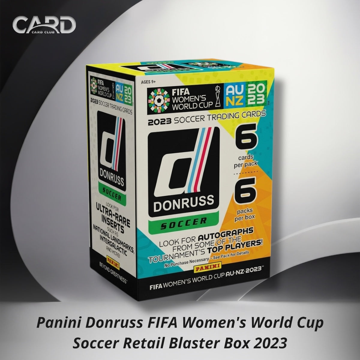 Panini Donruss FIFA Women's World Cup Soccer Retail Blaster Box 2023