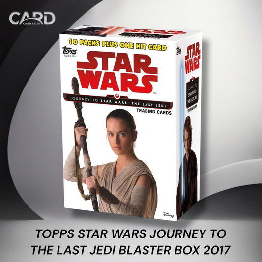 TOPPS STAR WARS JOURNEY TO THE LAST JEDI BLASTER BOX 2017