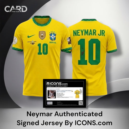 Neymar Jr. Authenticated Signed Jersey By ICONS.com