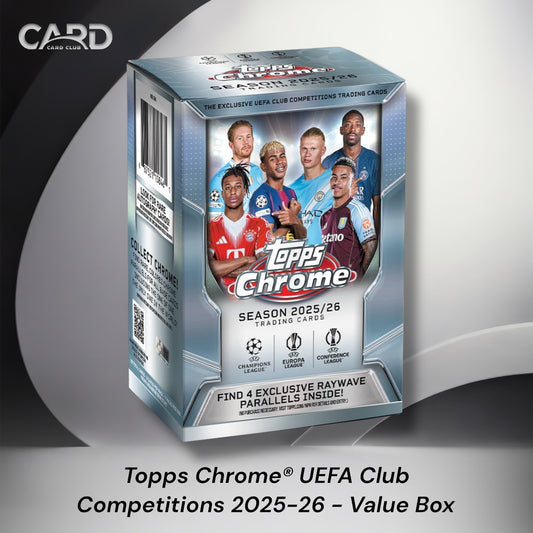 Topps Chrome® UEFA Club Competitions 2025-26 - Value Box