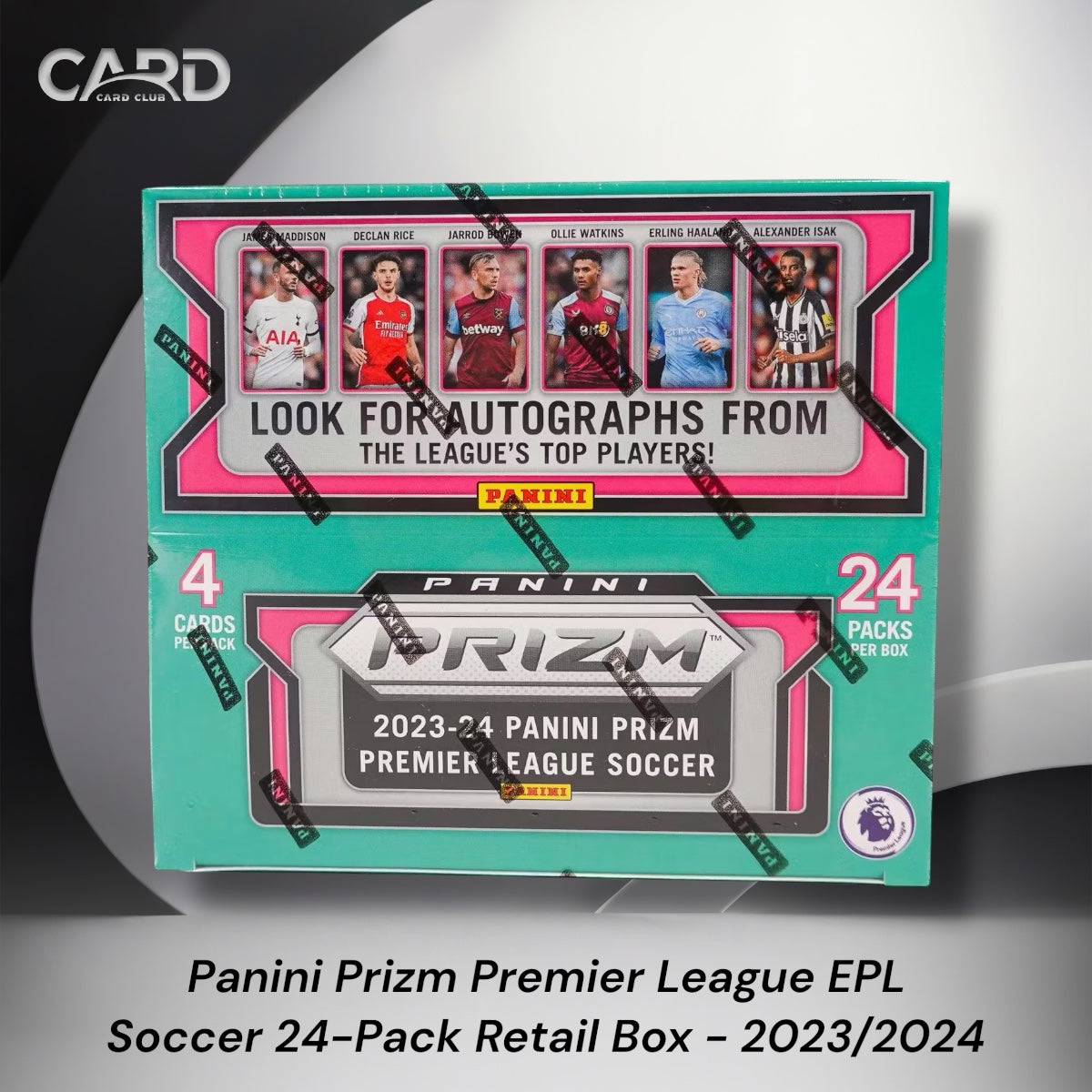 Panini Prizm Premier League EPL Soccer 24-Pack Retail Box 2023/2024