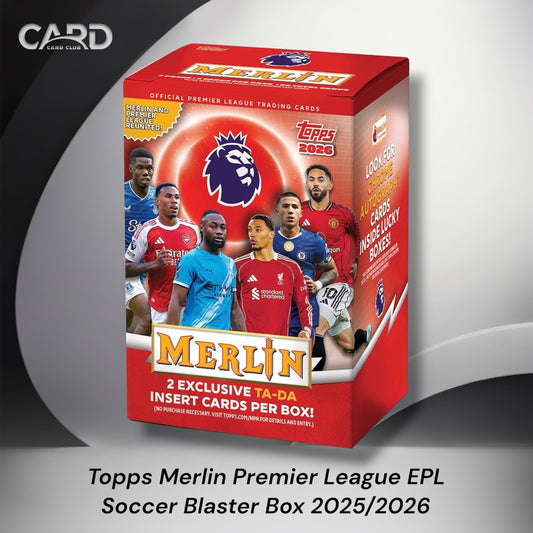 Topps Merlin Premier League EPL Soccer Blaster Box 2025/2026